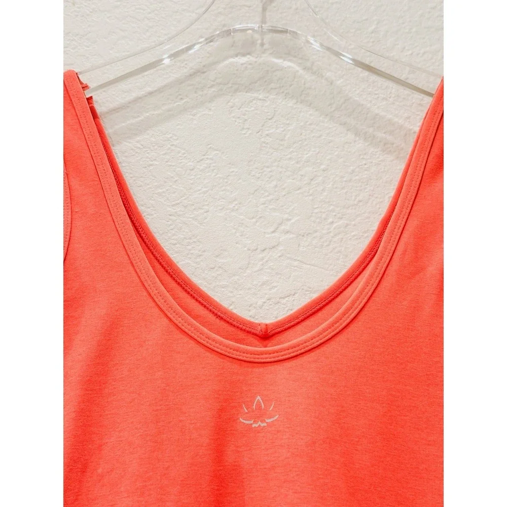 Beyond Yoga Spacedye Apricot Coral Tank Dress XS Fit & Flare Athleisure Cute